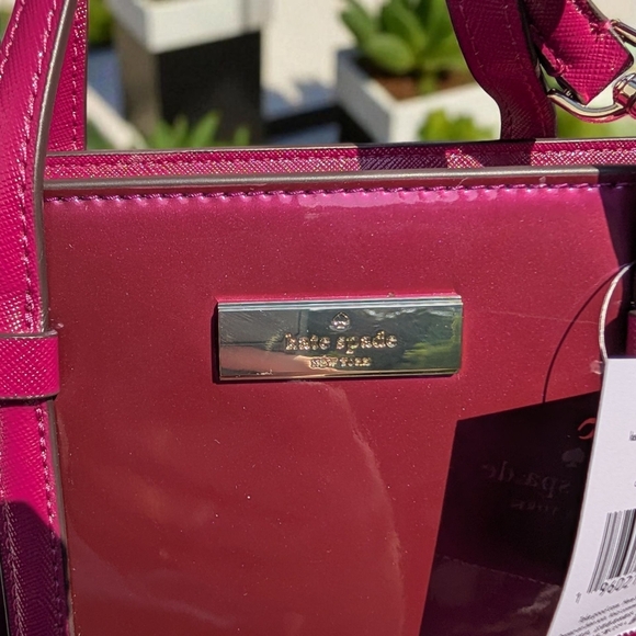 Kate Spade Kenzie Small Tote Dark Raspberry (New) - Picture 4 of 10